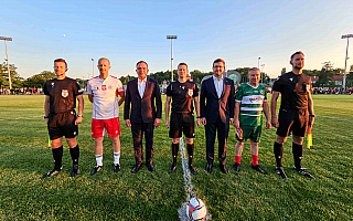 Braniewo ma nowy stadion. Szczęsny na bramce w inauguracyjnym meczu